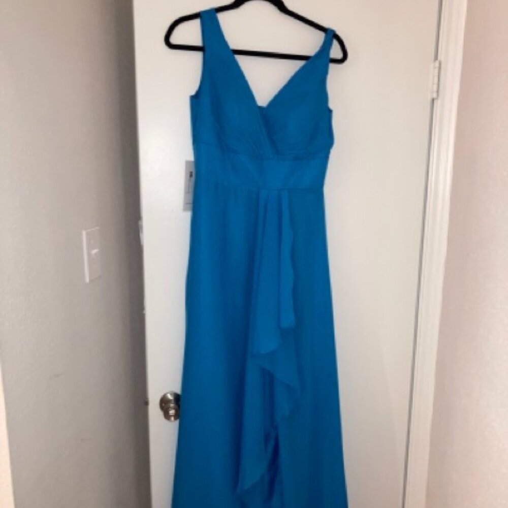 Blue Bridesmaid Dress